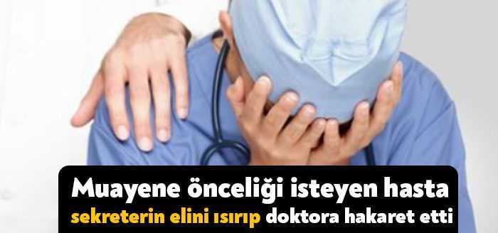 Kocaeli Devlet Hastanesi Acil Servisine muayene olmak için giden ve