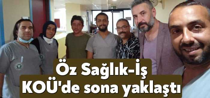 Öz Sağlık-İş Sendikası, Kocaeli Üniversitesi Araştırma Hastanesi'nde örgütleme çalışmalarında sona