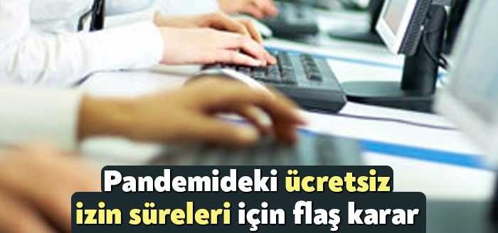 Pandemi sürecinde ücretsiz izne çıkmak zorunda kalan milyonlarca işçiye yargıdan