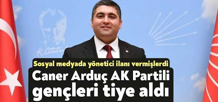 Sosyal medyada yönetici ilanı veren AK Parti'li gençleri, CHP Gençlik