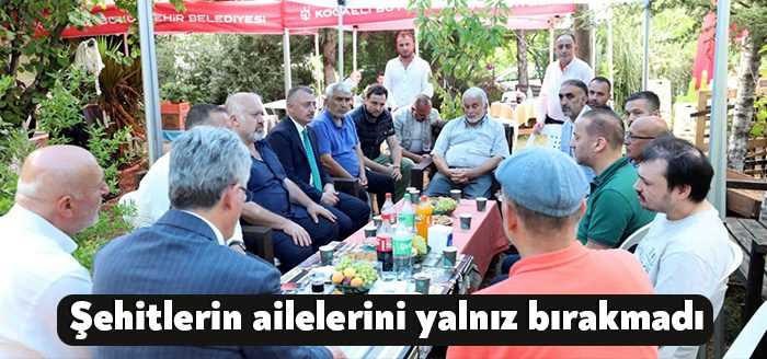 Kocaeli Büyükşehir Belediye Başkanı Doç.Dr Tahir Büyükakın, Kurban Bayramı’nda da