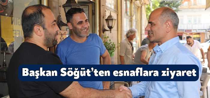 Körfez Belediye Başkanı Şener Söğüt, Tuğrul Caddesi esnaflarını ziyaret etti,