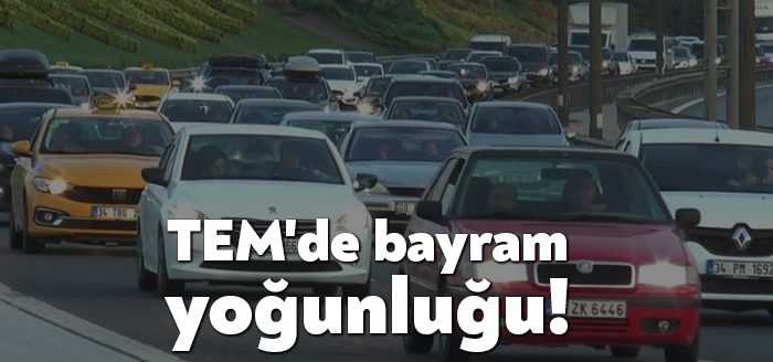 9 günlük bayram tatiline bir gün kala yola çıkan vatandaşlar