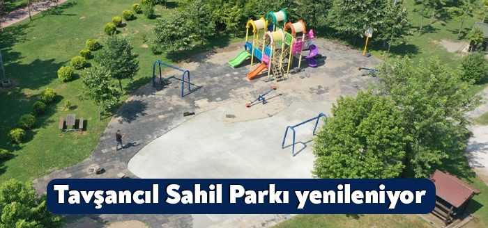 Kocaeli Büyükşehir Belediyesi, Tavşancıl Sahil Parkı’nı revize ediyor. Çalışmalar tamamlandığında