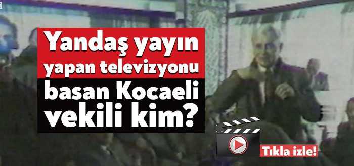 BBC Türkçe tarafından yayınlanan TRT baskını görüntülerinde döneminde SHP Kocaeli