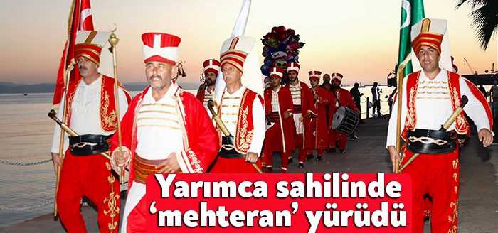 Körfez Belediyesi Mehteran Bölüğü, Yarımca Sahili’nde kordon boyunca marşlar ile
