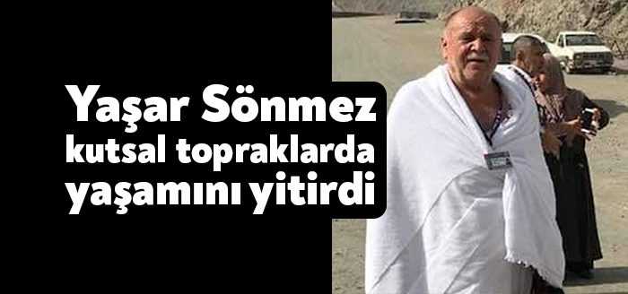 Kutsal görev için Mekke'ye giden Körfezli Yaşar Sönmez, Nur Dağı'na