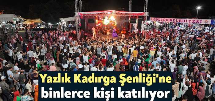 Gölcük Belediyesi Geleneksel Yazlık Kadırga Şenliği, Kocaeli ve çevre illerden