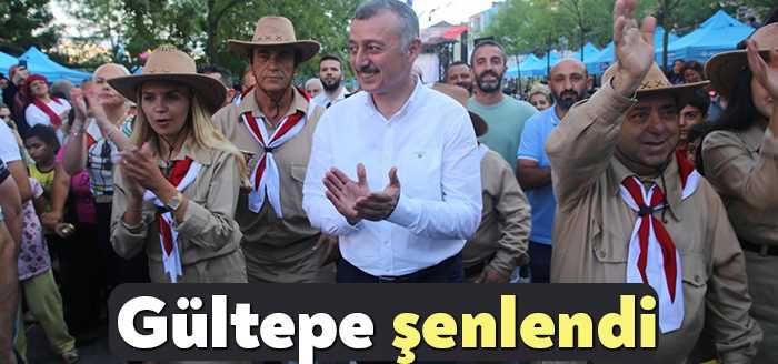 Kocaeli Büyükşehir Belediyesi’nin sivil toplum kuruluşlarıyla birlikte Gültepe’de düzenlendiği şenlikte