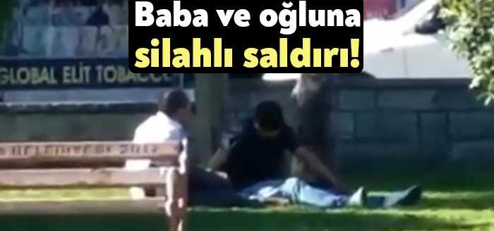  Kocaeli’nin Darıca ilçesinde parkta otururken silahlı saldırıya uğrayan baba ve