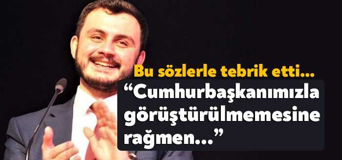 Görevinden istifa eden AK Parti İl Gençlik Kolları Başkanı Baki