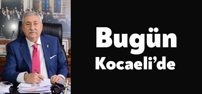 Türkiye Esnaf ve Sanatkarlar Federasyonu Başkanı Bendevi Palandöken bugün Kocaeli