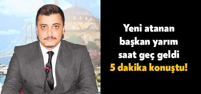 AK Parti Kocaeli İl Gençlik Kolları Başkanı olarak atanan Çağatay