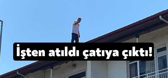 Kocaeli’nin Darıca ilçesinde 30 yıldır çalıştığı işinden çıkarılan bir şahıs,