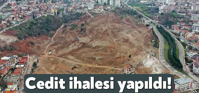 Cedit Mahallesi Kentsel Dönüşüm Projesi ihalesi bugün yeniden yapıldı. Haldız