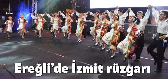 İzmit Belediyesi Sahne İzmit Halk Dansları Topluluğu, Ereğli’de düzenlenen 22.