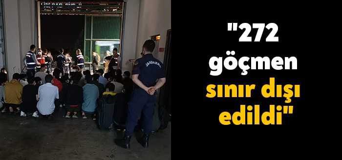 Kocaeli Valiliği, 272 düzensiz göçmenin sınır dışı edildiğini açıkladı.