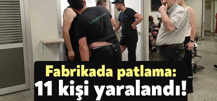 Kocaeli’nin Kartepe ilçesinde bulunan Tezcan Galvaniz fabrikasının kazan dairesinde meydana