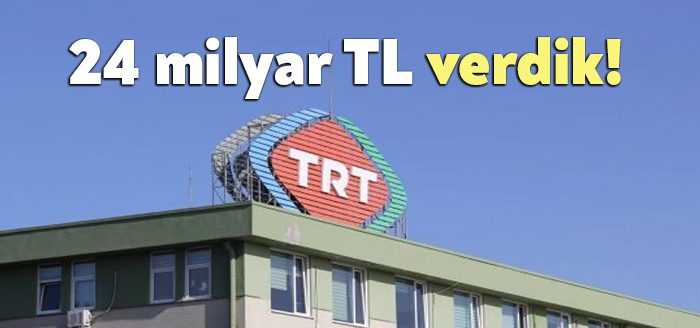 TRT’nin son 10 yılda elektrik faturaları ve bandrol ücreti için