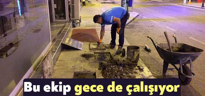 Büyükşehir Yol Bakım Timi, Kocaeli’nin her noktasında 62 araç ve