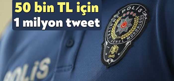 EMNİYET SEN'in başlattığı maaş promosyonu kampanyasında atılan tweet sayısı 1