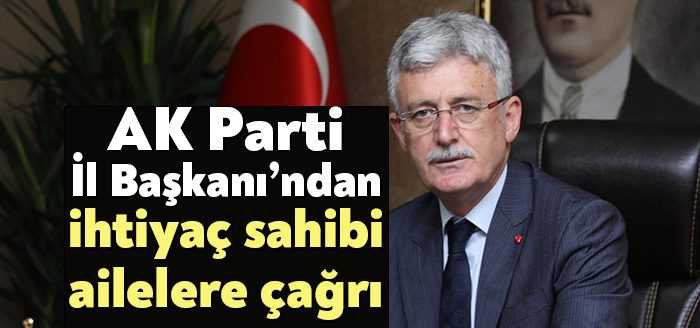 AK Parti Kocaeli İl Başkanı Mehmet Ellibeş, sosyal devlet anlayışının