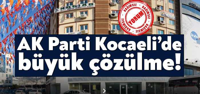 AK Parti Kocaeli İl Gençlik Kolları Teşkilatı’nda başlayan huzursuzluk devam