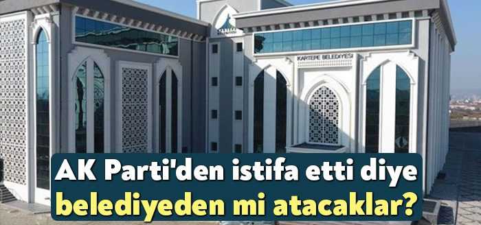 Kartepe Belediyesi personeli olan AK Parti Kartepe Gençlik Kolları Kurucu