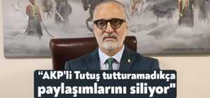 Cem Şakoğlu’ndan Tutuş’a cevap; “AKP’li Tutuş tutturamadıkça paylaşımlarını siliyor”