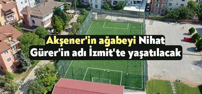 İzmit Belediyesinin Yenişehir Mahallesi’nde İYİ Parti Genel Başkanı Meral Akşener’in