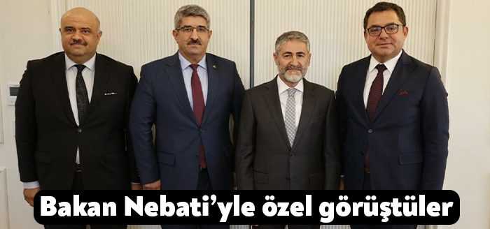 KOTO Başkanı Necmi Bulut, Başkan Yardımcıları Hüseyin Gezer ve Volkan