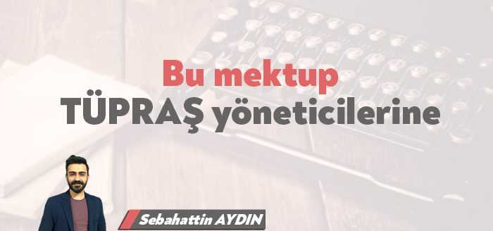Türkiye’nin en büyük sanayi kuruluşu TÜPRAŞ’ın Kocaeli rafinerisinde çalışan bir