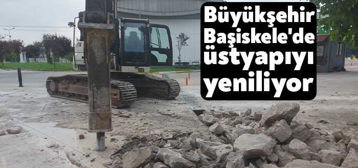 Büyükşehir, Başiskele’de yapılacak yol üstyapı çalışmalarına Aksığın Mahallesi Harmansırt mevkiinden