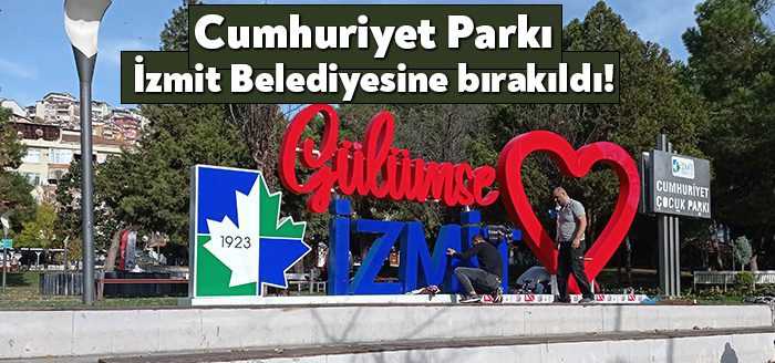 Kocaeli Büyükşehir Belediye Başkanı Tahir Büyükakın, İzmit Cumhuriyet Parkı'nın projesi