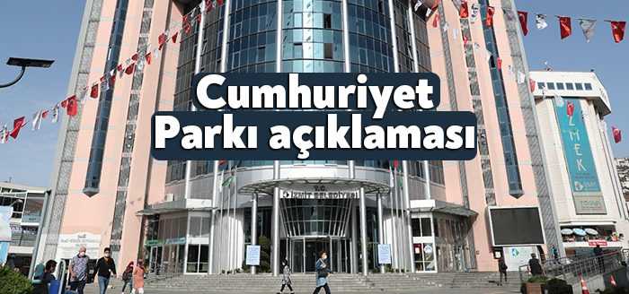 İzmit Belediyesi, Cumhuriyet Parkı'yla ilgili Kocaeli Büyükşehir Belediyesi'nin verdiği sözü