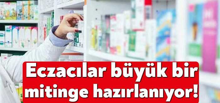 En son 21 Aralık 2008'de miting düzenleyen eczacılar, 14 yıl