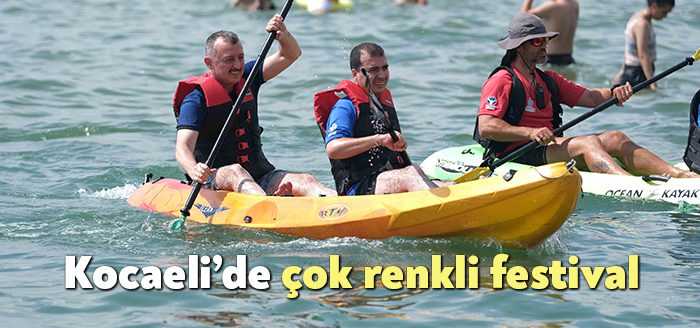Kocaeli Büyükşehir Belediyesi’nce bu yıl 2’ncisi düzenlenen Engelsiz Deniz Festivali