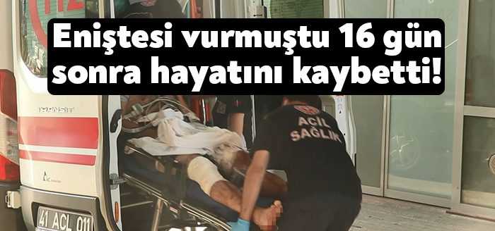 Kocaeli’nin Körfez ilçesinde cezaevinden yeni çıkan eniştesi tarafından silahla vurulan