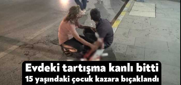 Kocaeli'nin İzmit ilçesinde bir şahıs tartıştığı kişiyi bıçakladı. Arbede sırasında