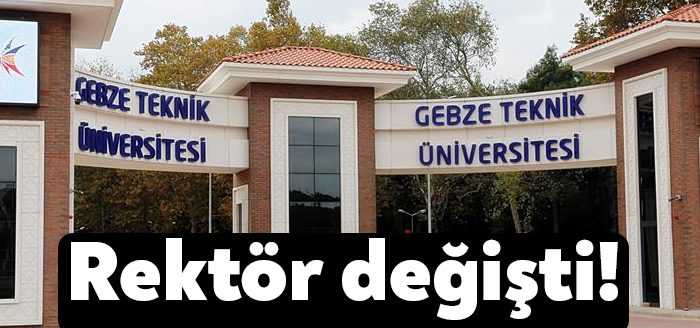 Gebze Teknik Üniversitesi Rektörü Hacı Ali Mantar, Resmi Gazete'de yayımlanan