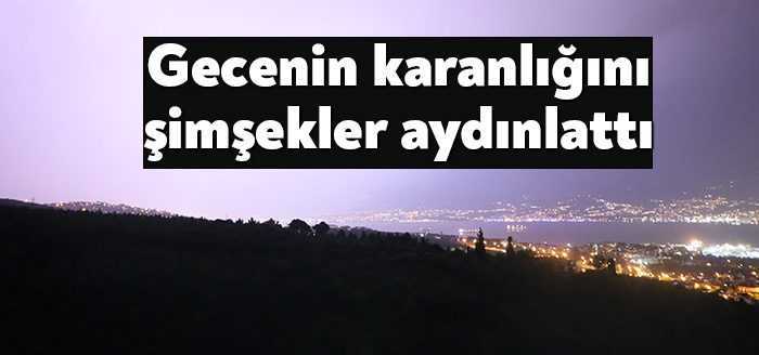 Meteoroloji Genel Müdürlüğü ve Kocaeli Valiliği'nin uyarılarının ardından Kocaeli’de akşam