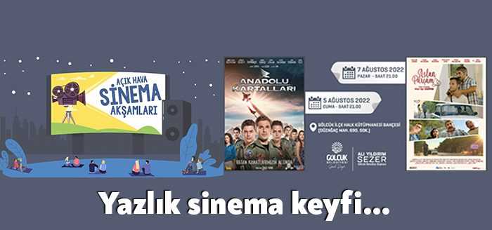 Gölcük Belediyesi; ilçede yaşayan vatandaşlara 5 Ağustos Cuma günü Şirinköy Gölcük