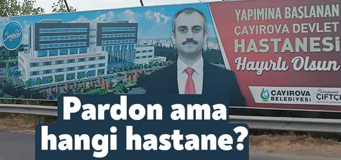 Yerel yöneticiler tarafından 2018 yılında yapımına başlanacağı açıklanan Çayırova Devlet