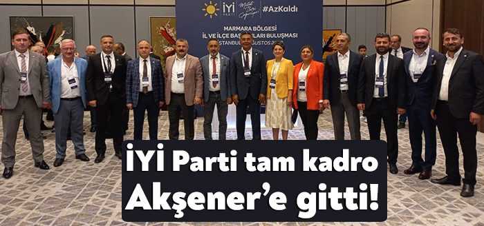 İYİ Parti Genel Merkezi, Marmara Bölgesi’ndeki teşkilatlarla bir araya geldi.