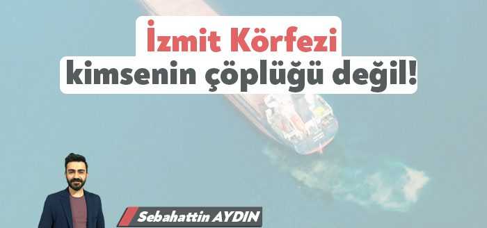 İzmit Körfezi yarım asırdan fazla yabancı yük gemilerinin çöplüğü yapıldı.