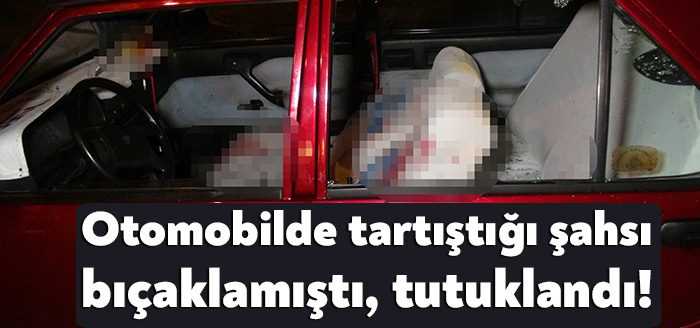 Kocaeli'nin İzmit ilçesinde otomobil tartıştığı kişiyi bıçaklayan şahıs çıkarıldığı mahkemece