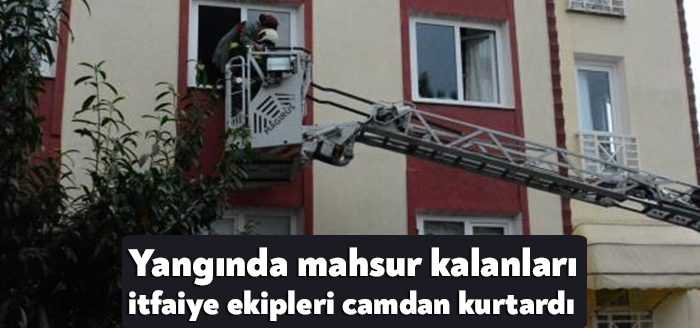 Kocaeli’nin İzmit ilçesinde buzdolabından çıkan yangın korku dolu anlara sebep