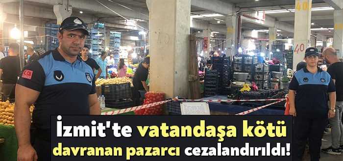 İzmit Belediyesi Encümeni, Doğa Kışla Pazar Alanı’nda kurulan Cumartesi pazarında