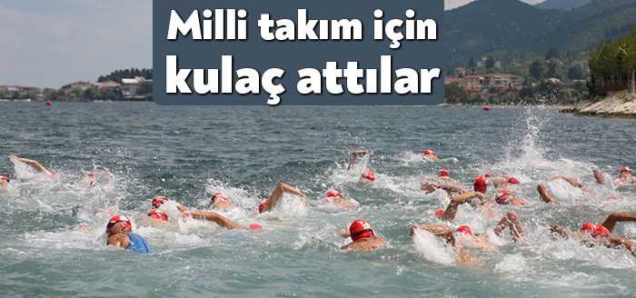 Kocaeli Büyükşehir Belediyesi Açık Su Yüzme Yarışları ile TYF Açık