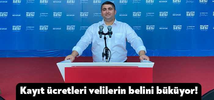 CHP Gençlik Kolları Genel Başkan Yardımcısı Caner Arduç Milli Eğitim